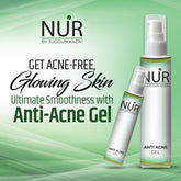 Anti Acne Gel – Get clean & clear skin, prevents acne, moisturizes skin – 100% Organic